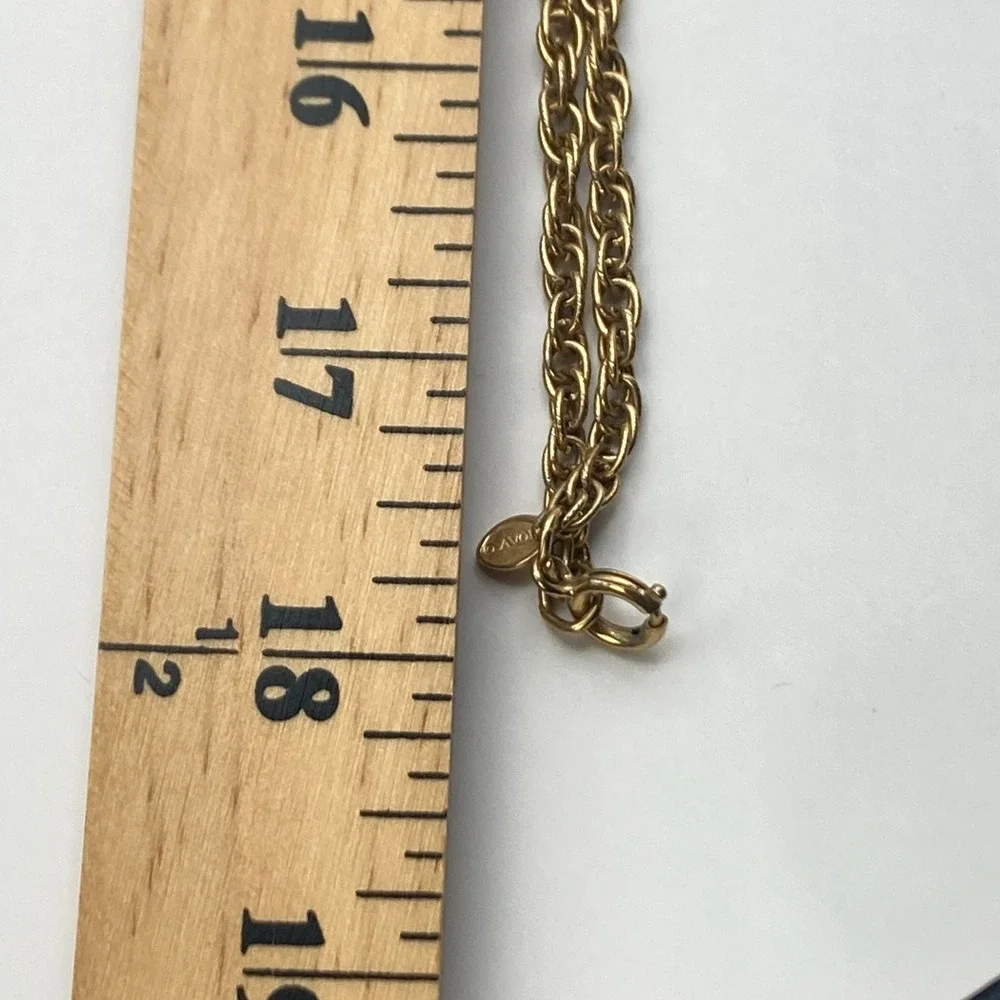 Vintage Lucerne Necklace Pendant Watch Mona Lisa Gold Tone Swiss Manual Wind Up